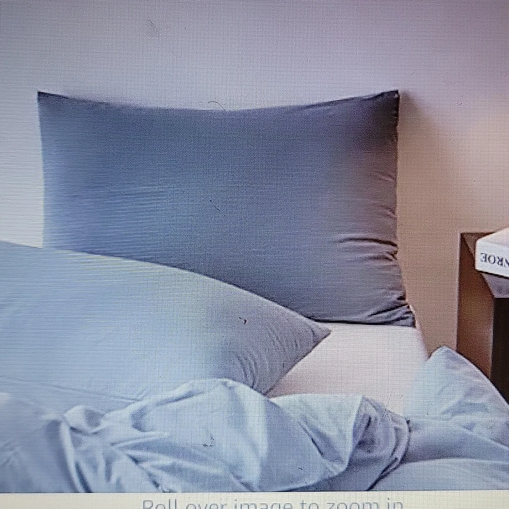 Janlive gray/blue washed 100% cotton Full Duvet cover set 2 shams zip Full New…